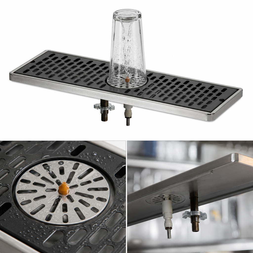 Built-In Center Rinser