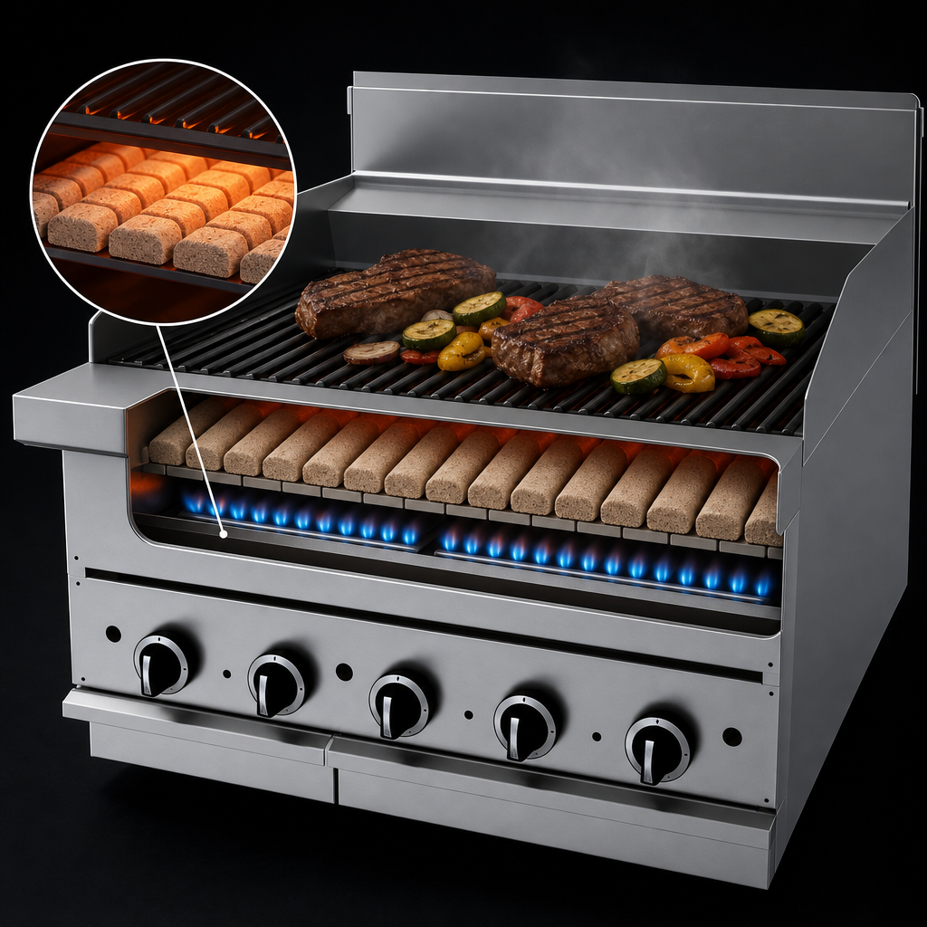Ceramic Briquette Heating