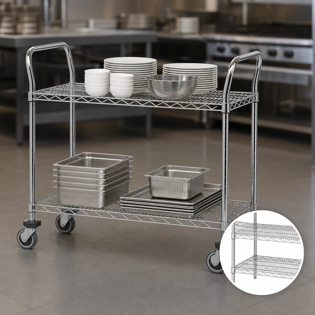 Two Wire Shelves