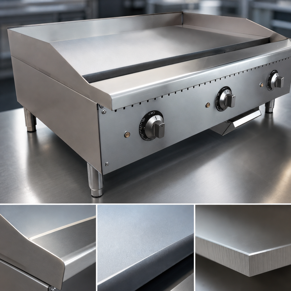 Chrome-Plated Griddle Plate