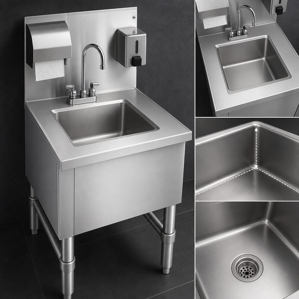 6-Inch Deep Sink Bowl