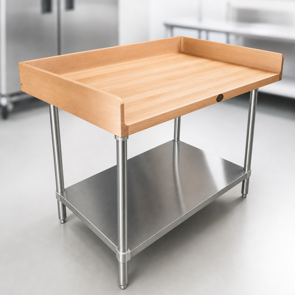 Wood Butcher Block Top