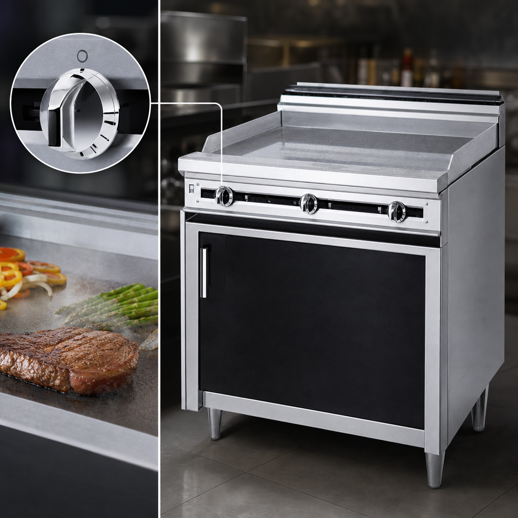 Thermostatic Griddle Controls