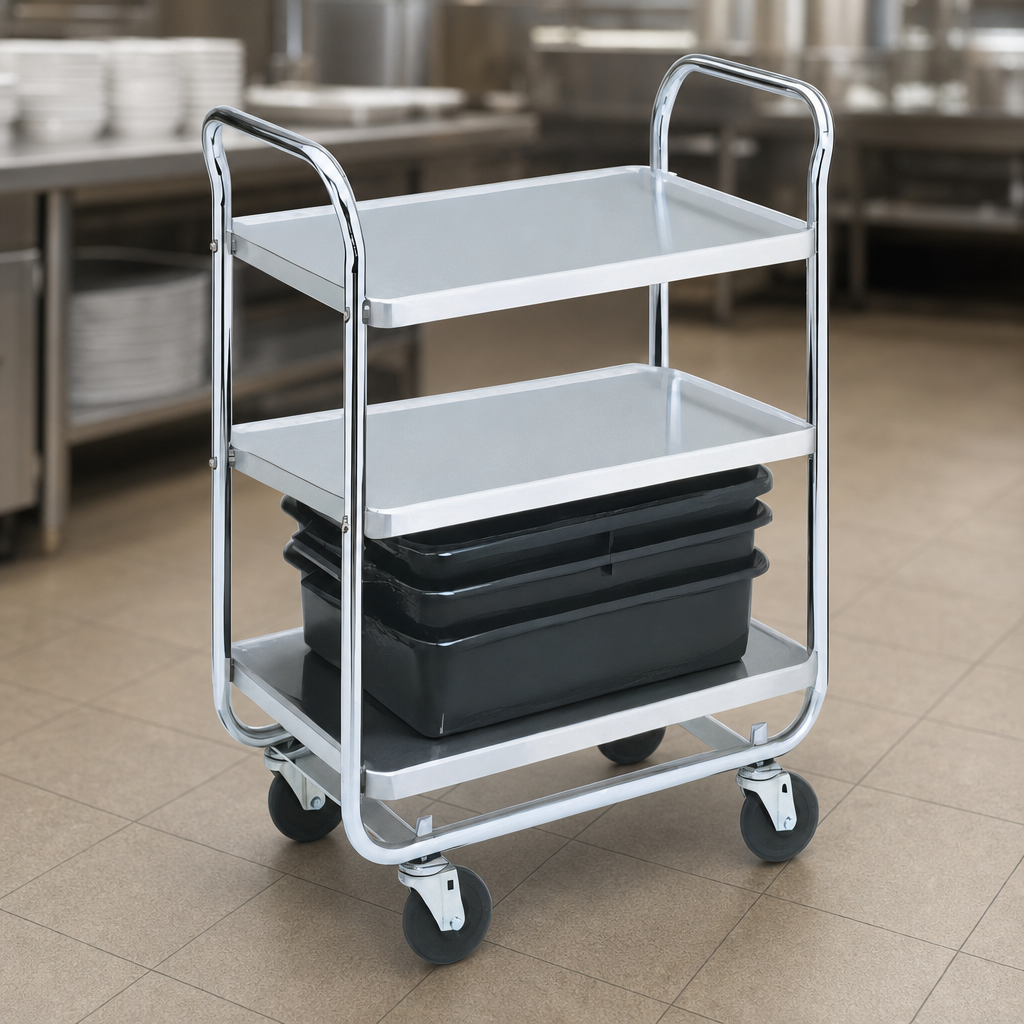 Chrome-Plated Tubular Steel Frame