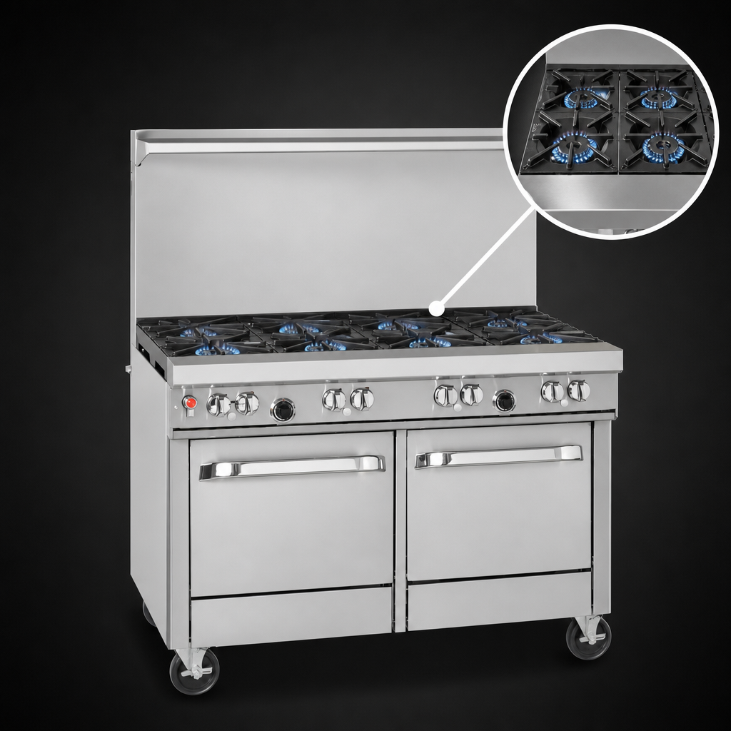 Seven-Burner Top