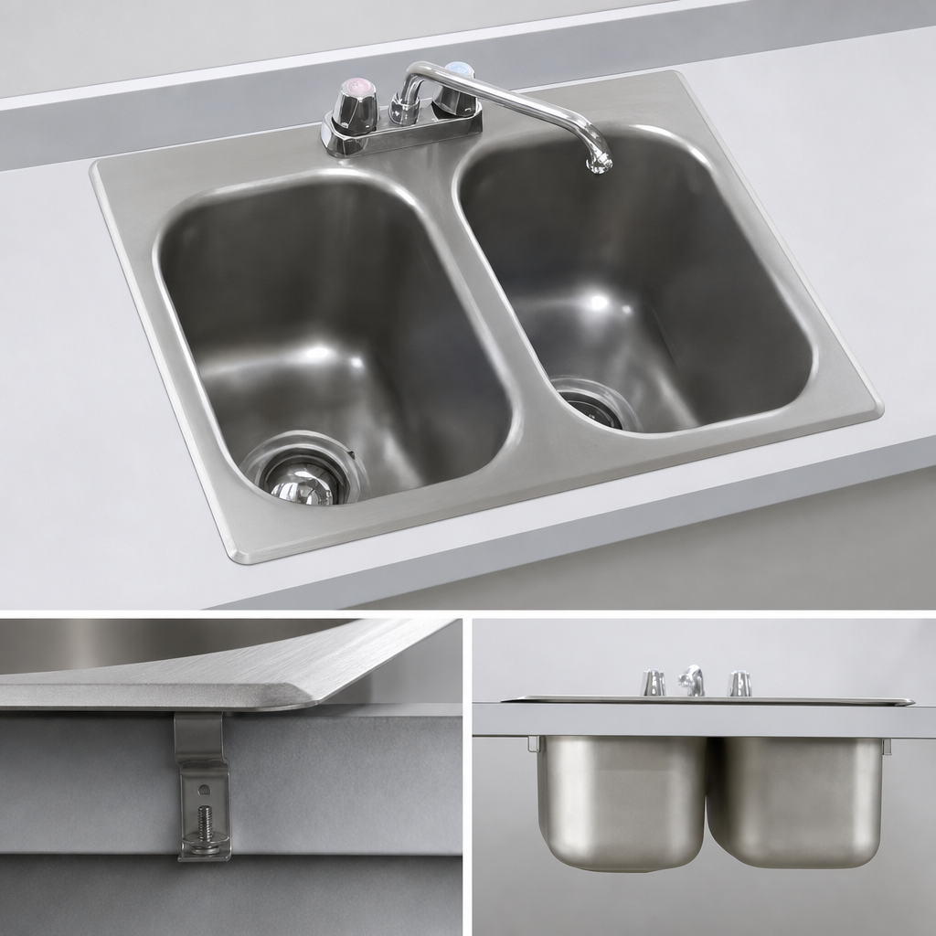 Self-Rimming Drop-In Design