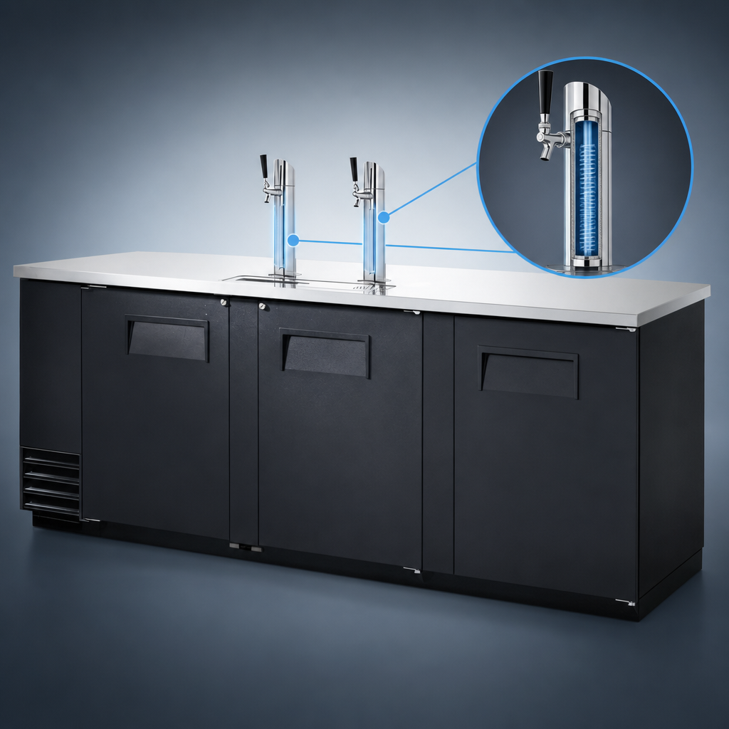 Dual Insulated Beer Columns