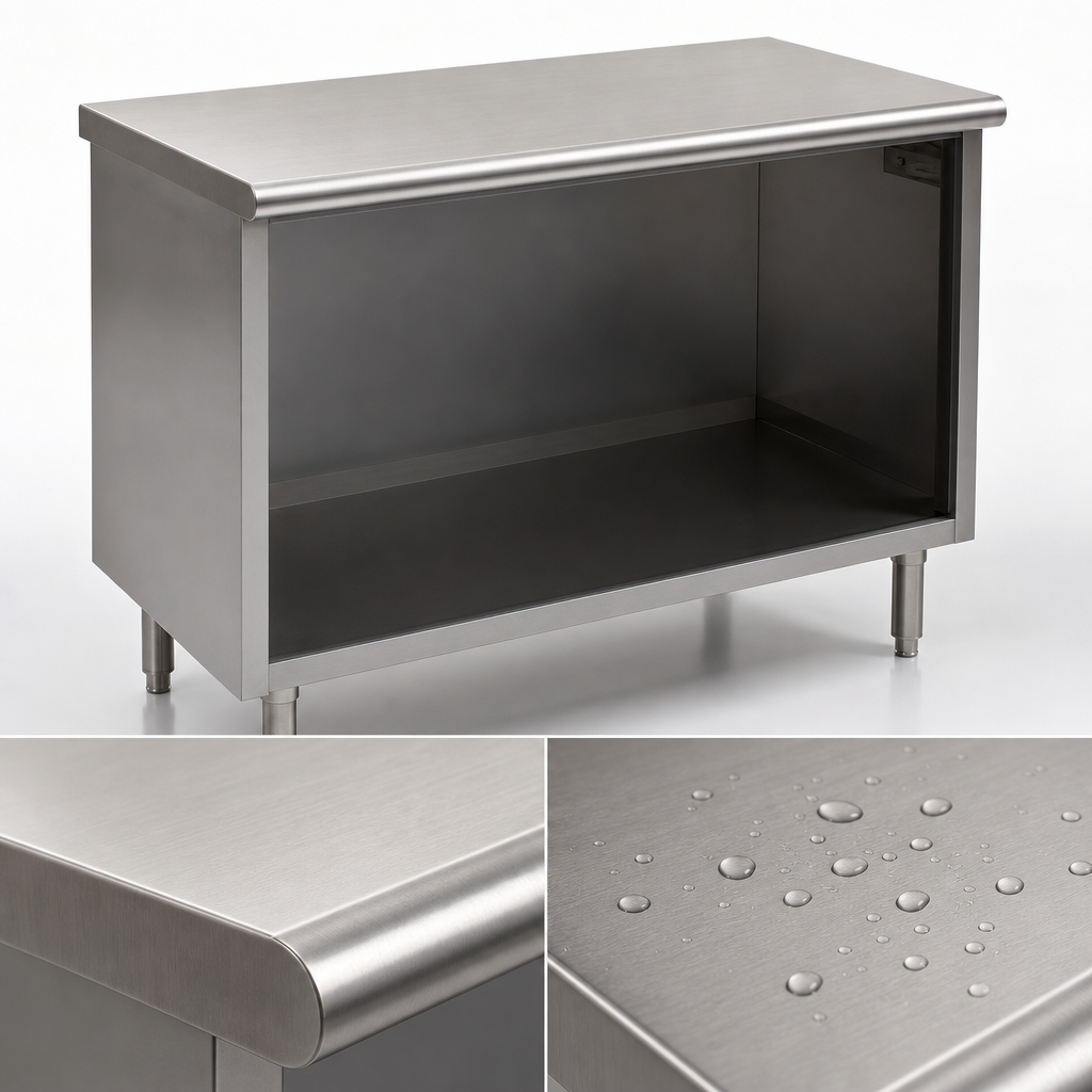 14/304 Stainless Steel Top