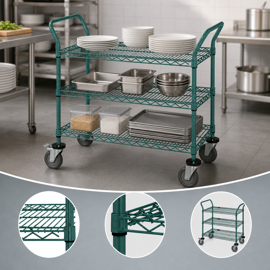 Three Wire Shelves