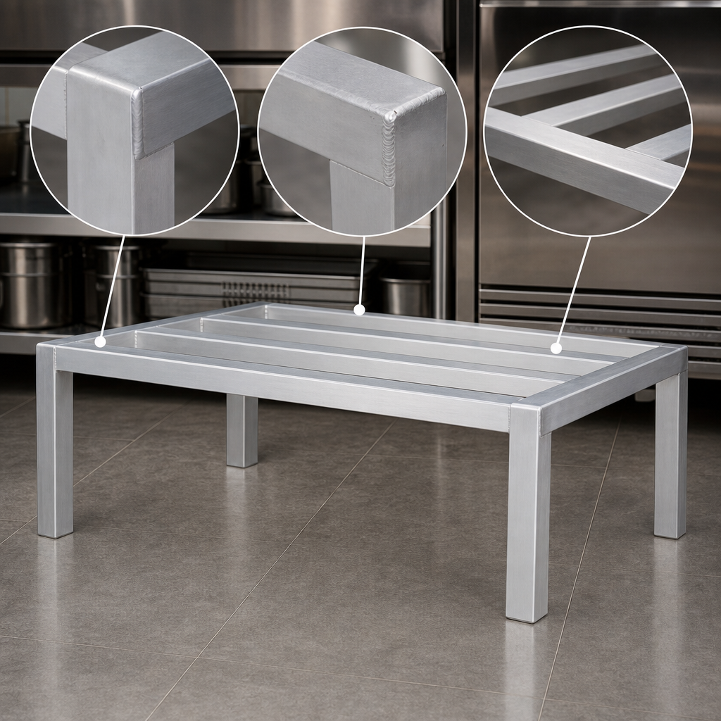 Heavy-Duty Aluminum Construction
