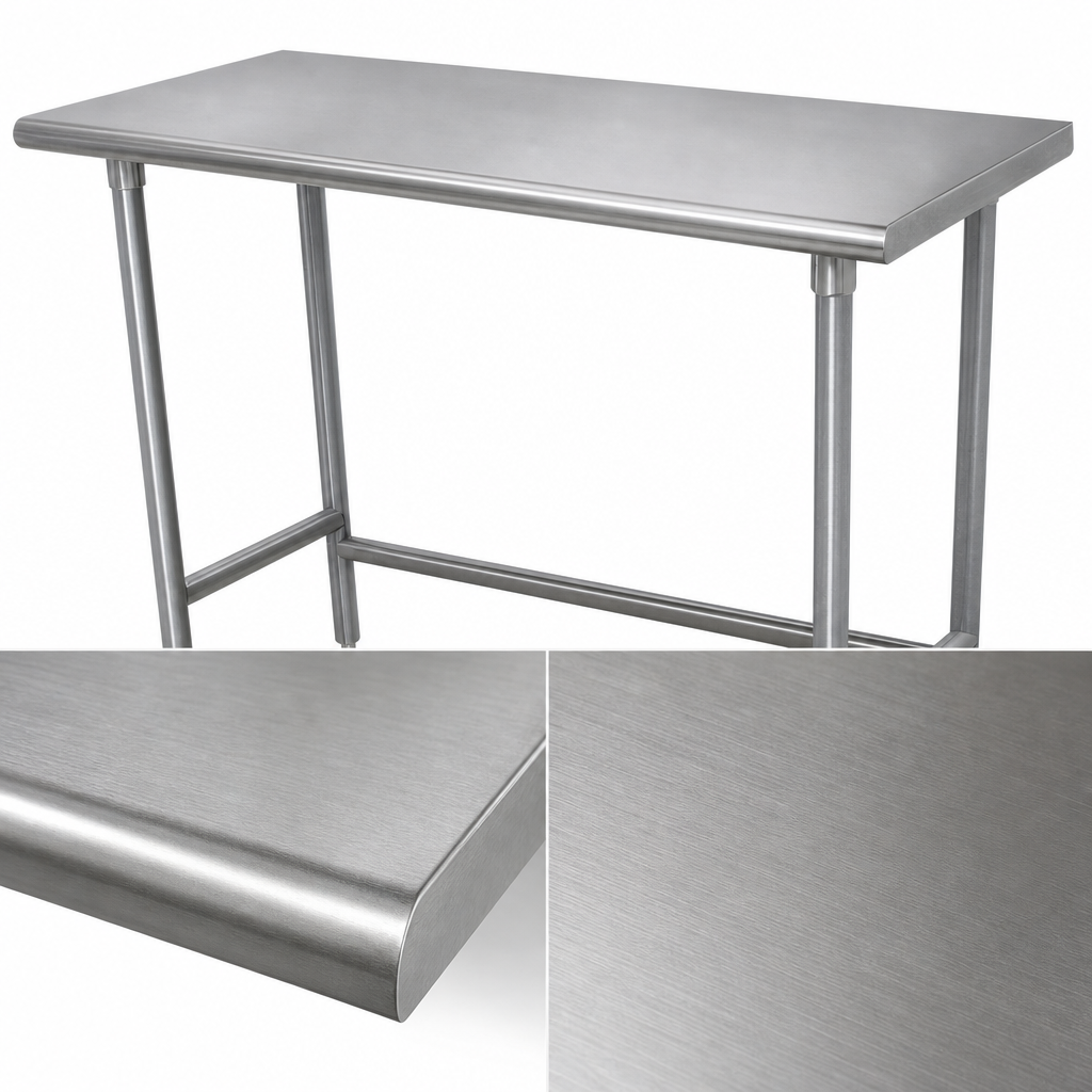 16-Gauge 430 Stainless Steel Top