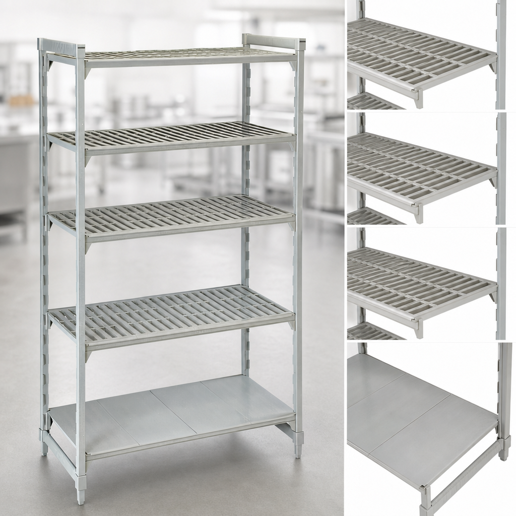 5-Tier Vented and Solid Shelf Setup