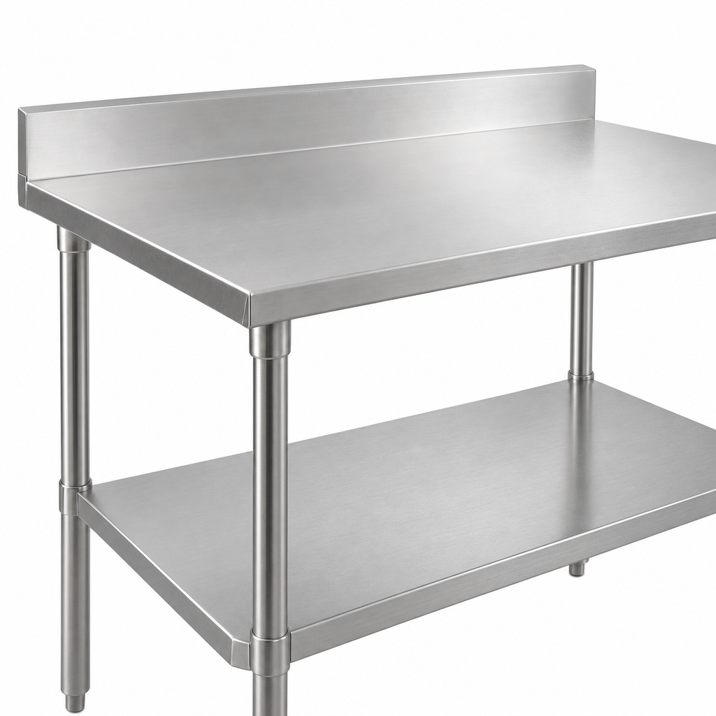 16-Gauge Stainless Steel Top