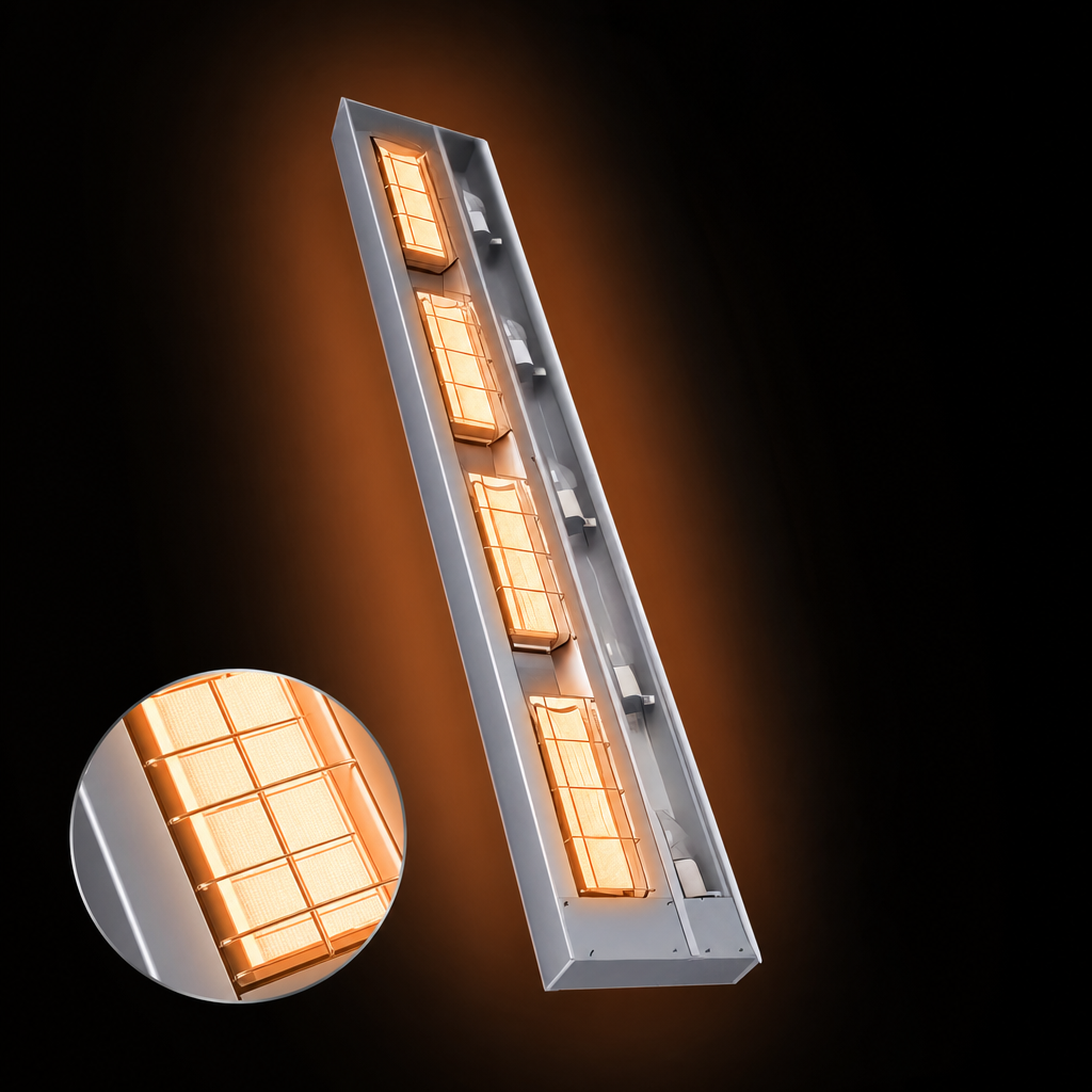 Double Ceramic Heat Strip