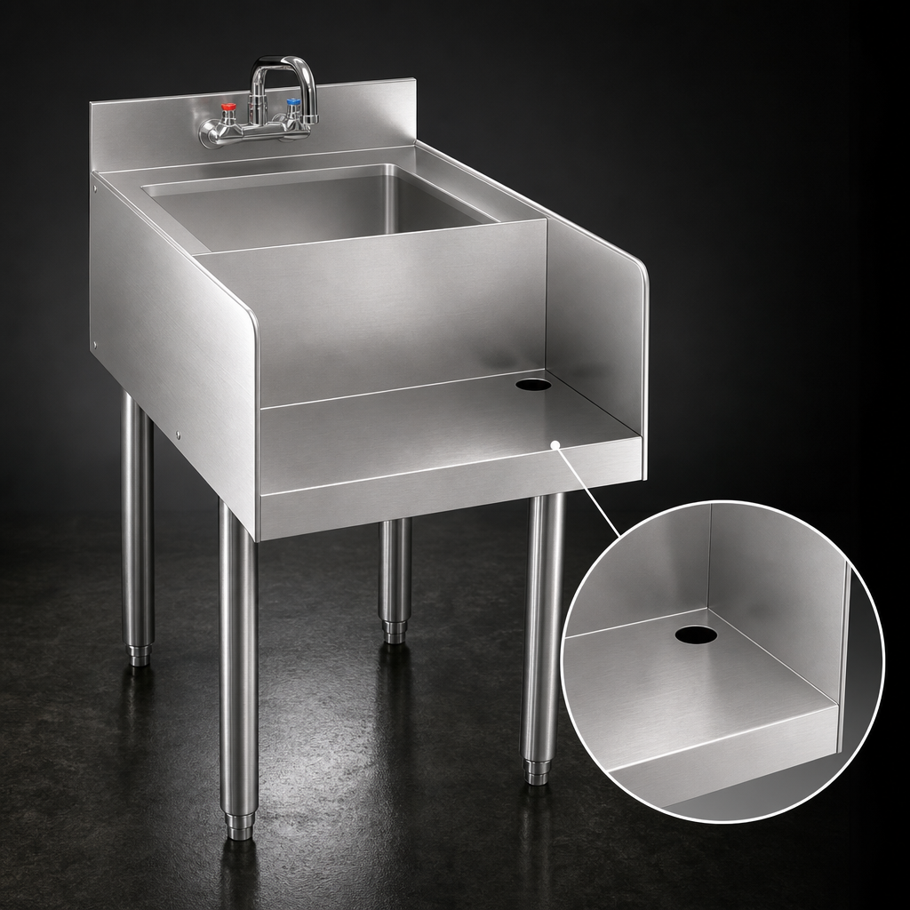 Blender Recessed Step