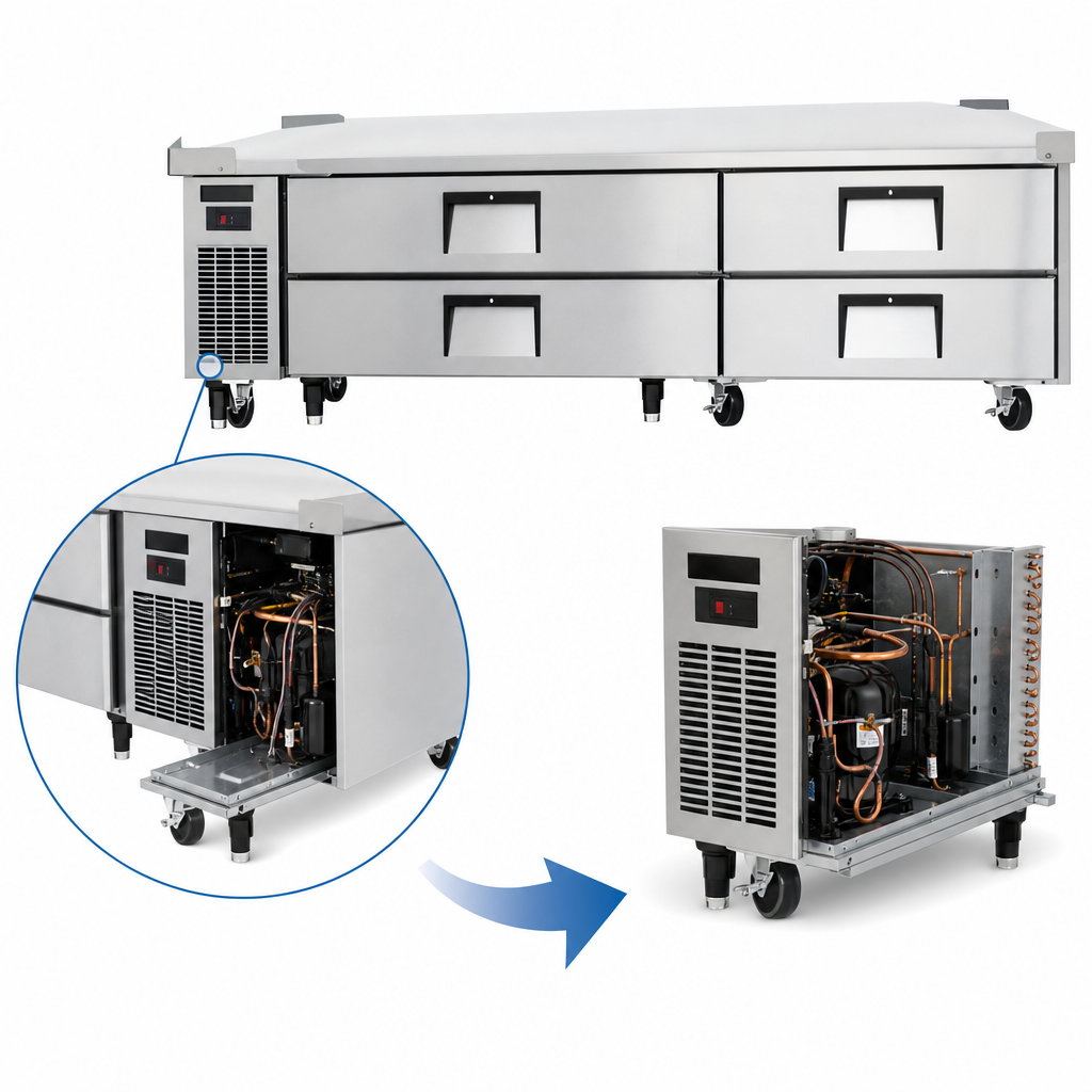 Side-Mounted Self-Contained R290 Condensing Unit