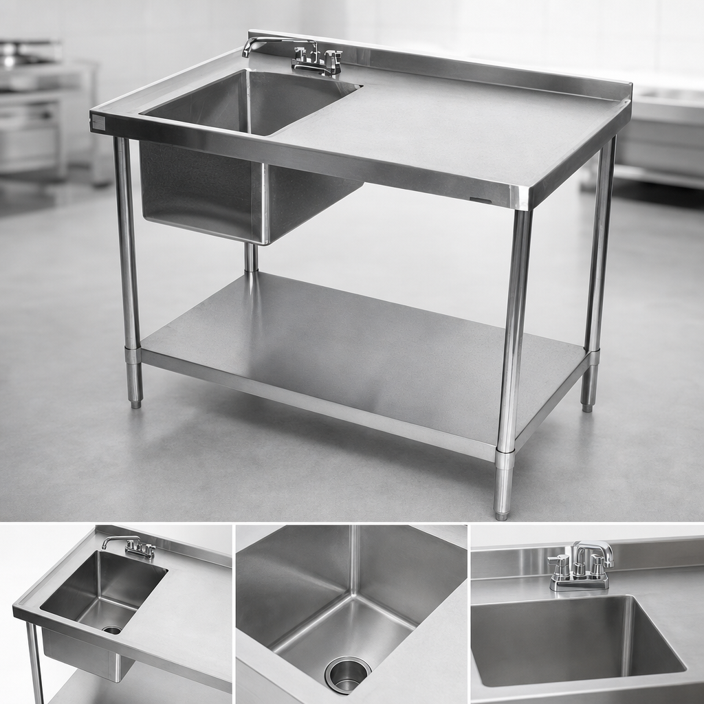 Left-Side Sink Bowl