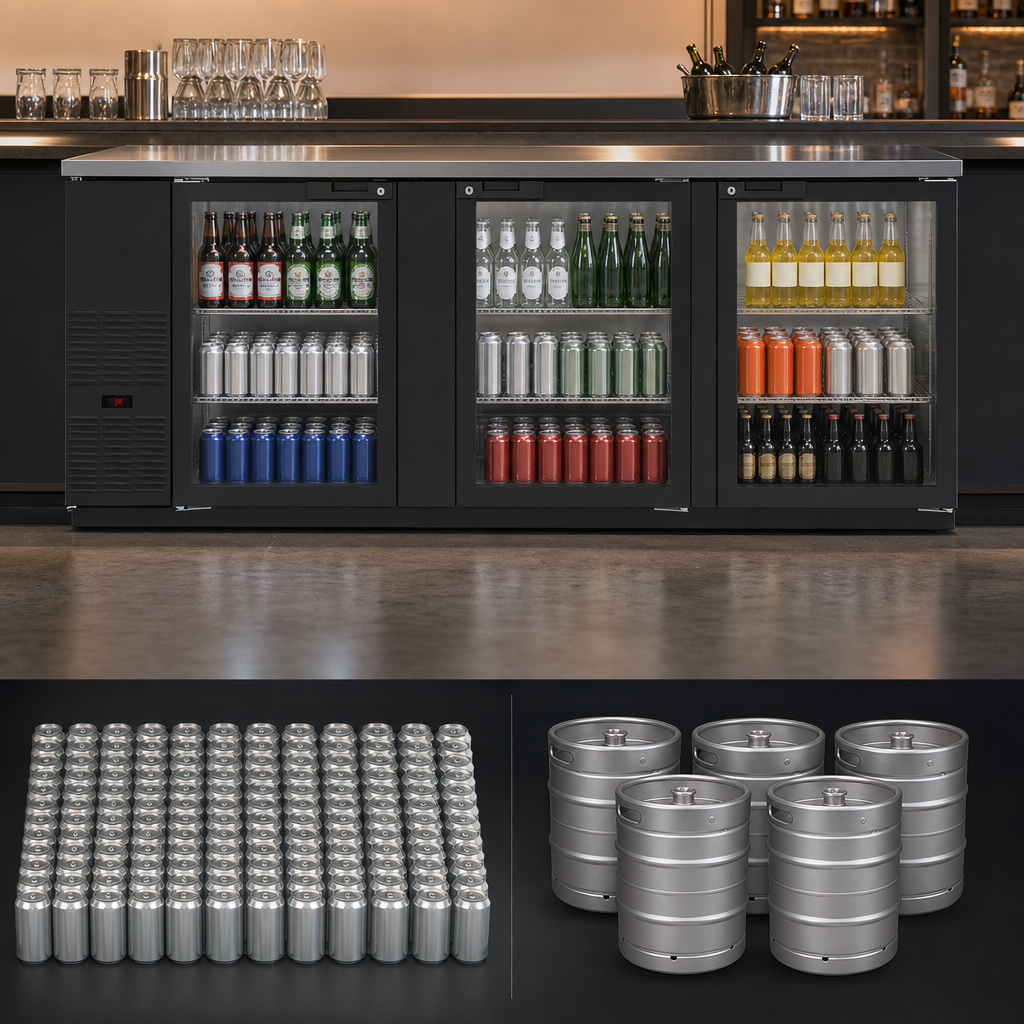 High-Capacity Beverage Storage