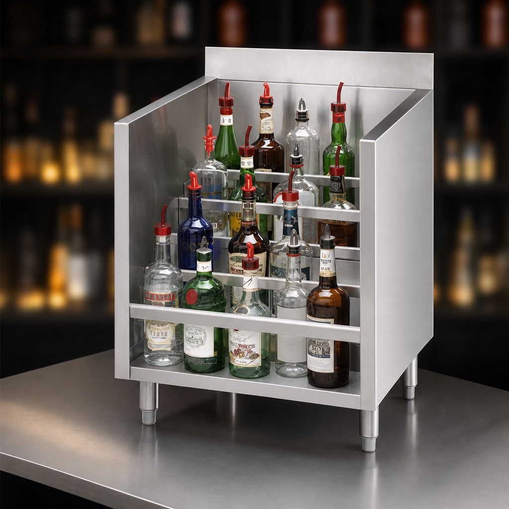 Five-Tier Bottle Display