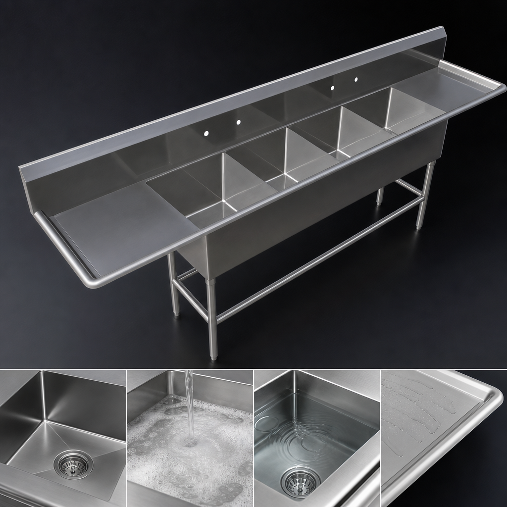 Four-Compartment Workstation