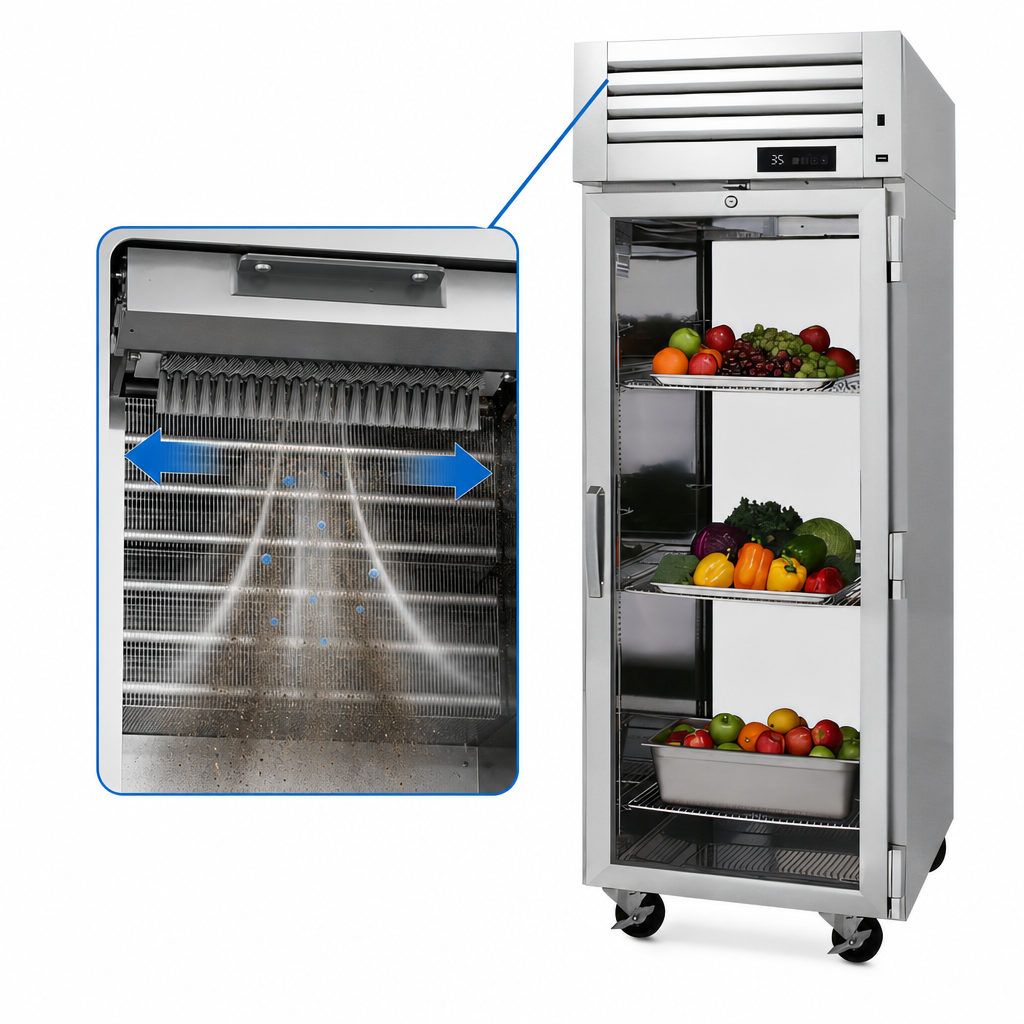 Self-Cleaning Condenser
