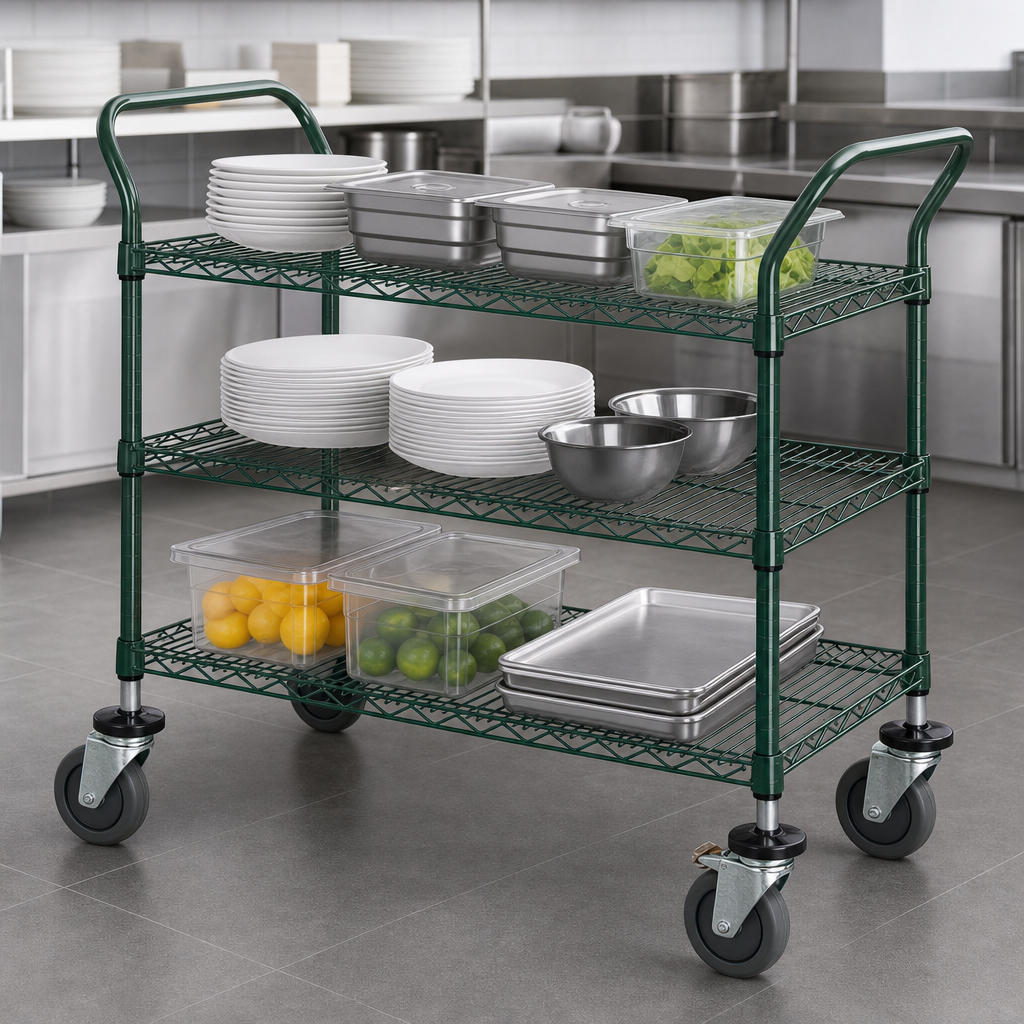 Three Wire Shelves