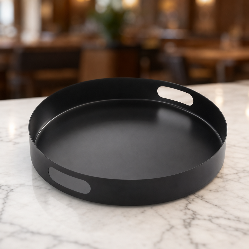 Round Serving Surface