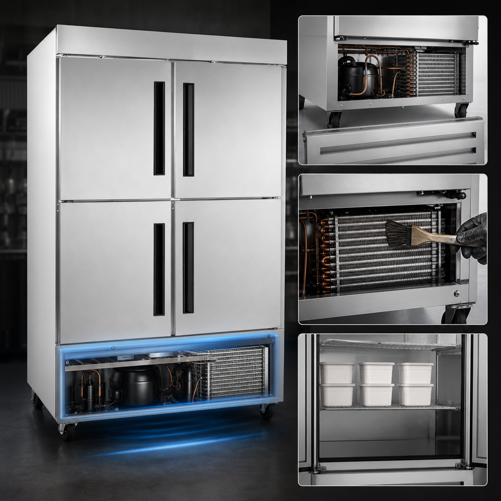 Bottom-Mounted Refrigeration System