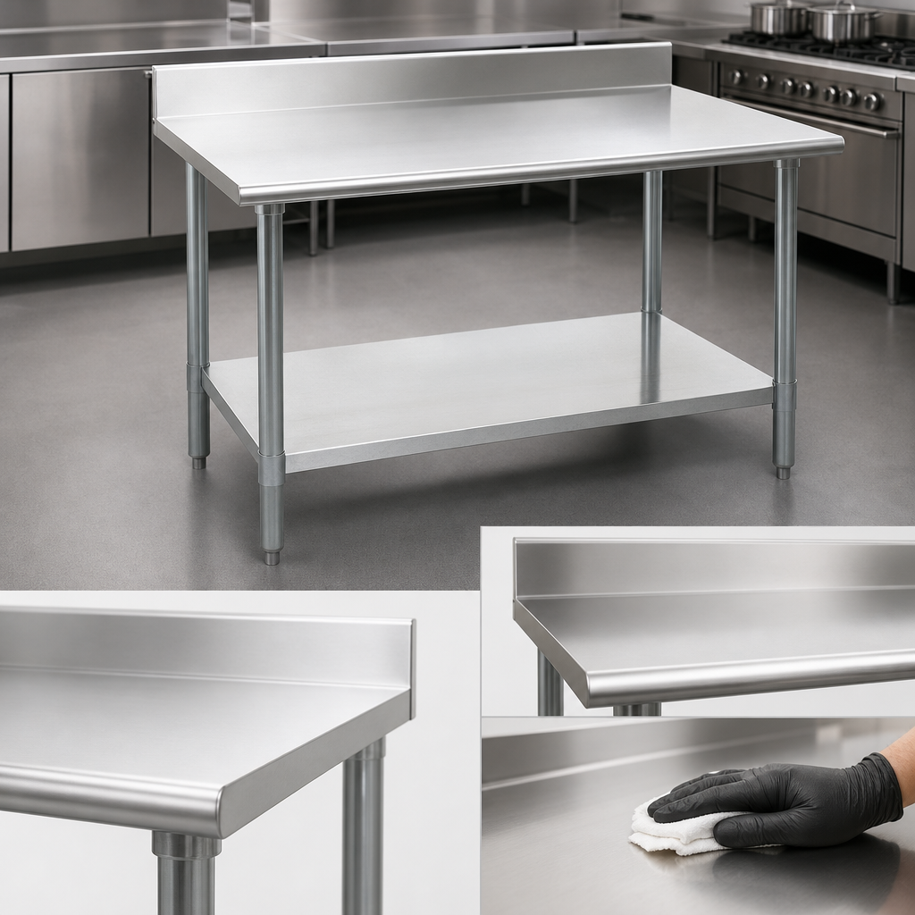 14-Gauge 300 Series Stainless Steel Top