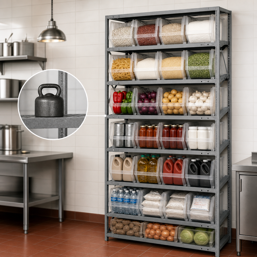 Heavy-Duty Shelf Capacity