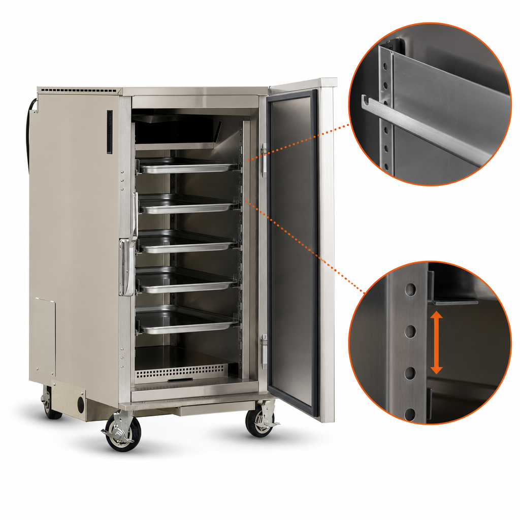 Universal Adjustable Tray Slides