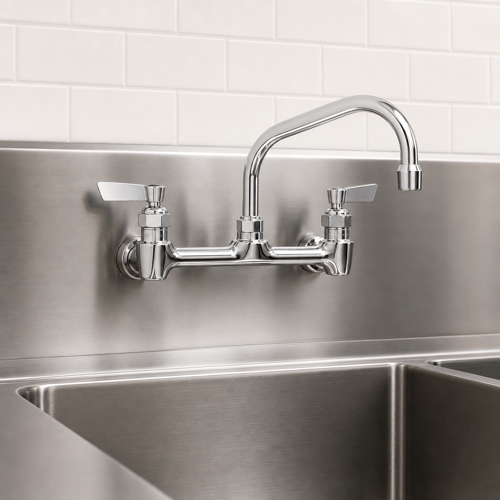 8-Inch Center Backsplash Mount