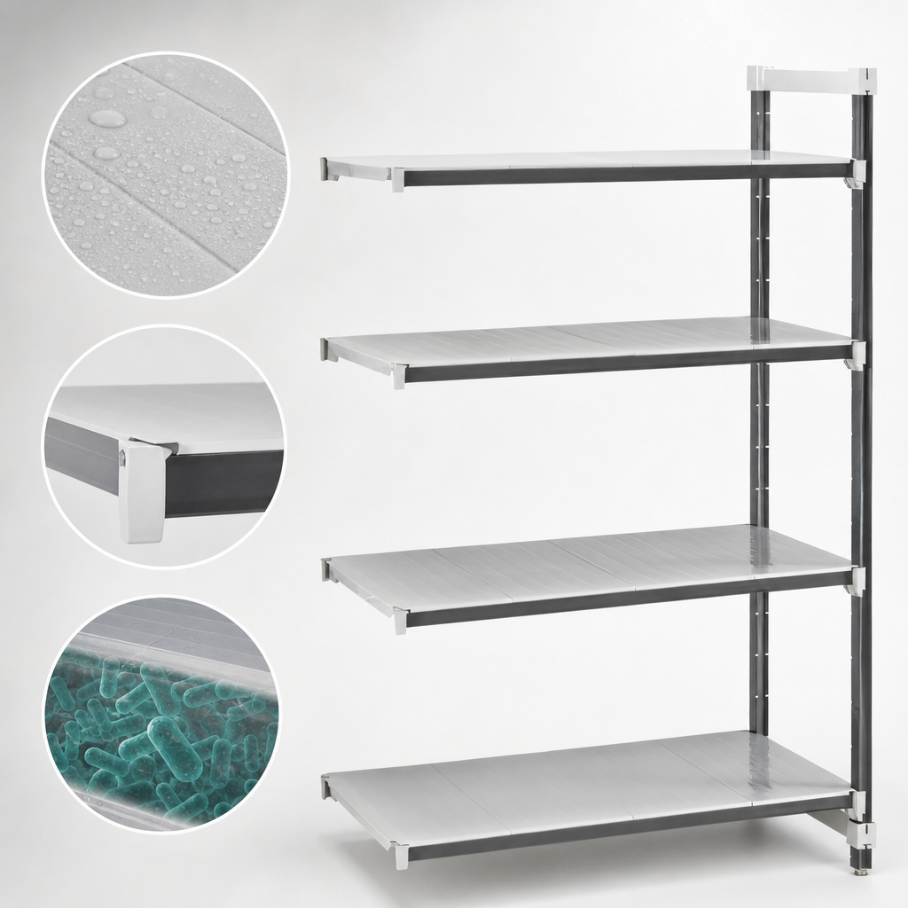 Solid Shelf Plates With Camguard
