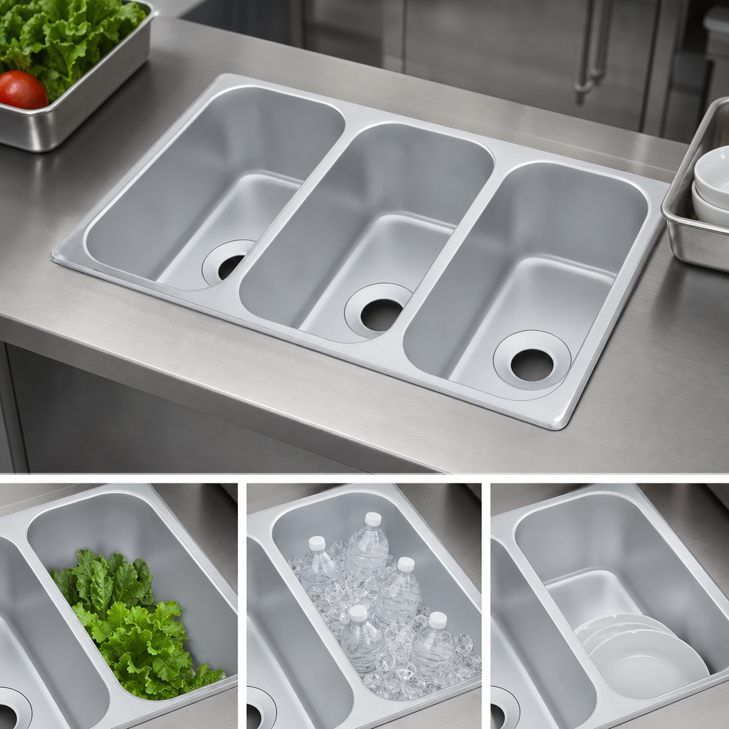 Triple Bowl Design