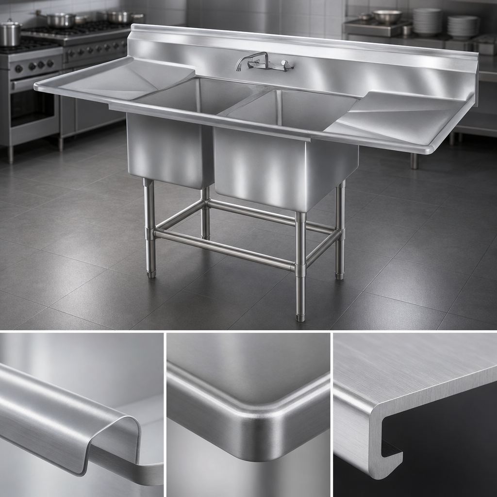 14 Gauge Stainless Steel Construction