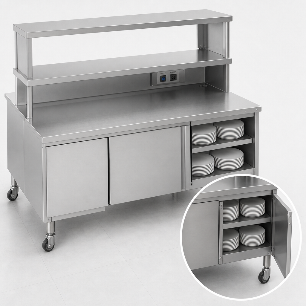 Integrated Plate Storage