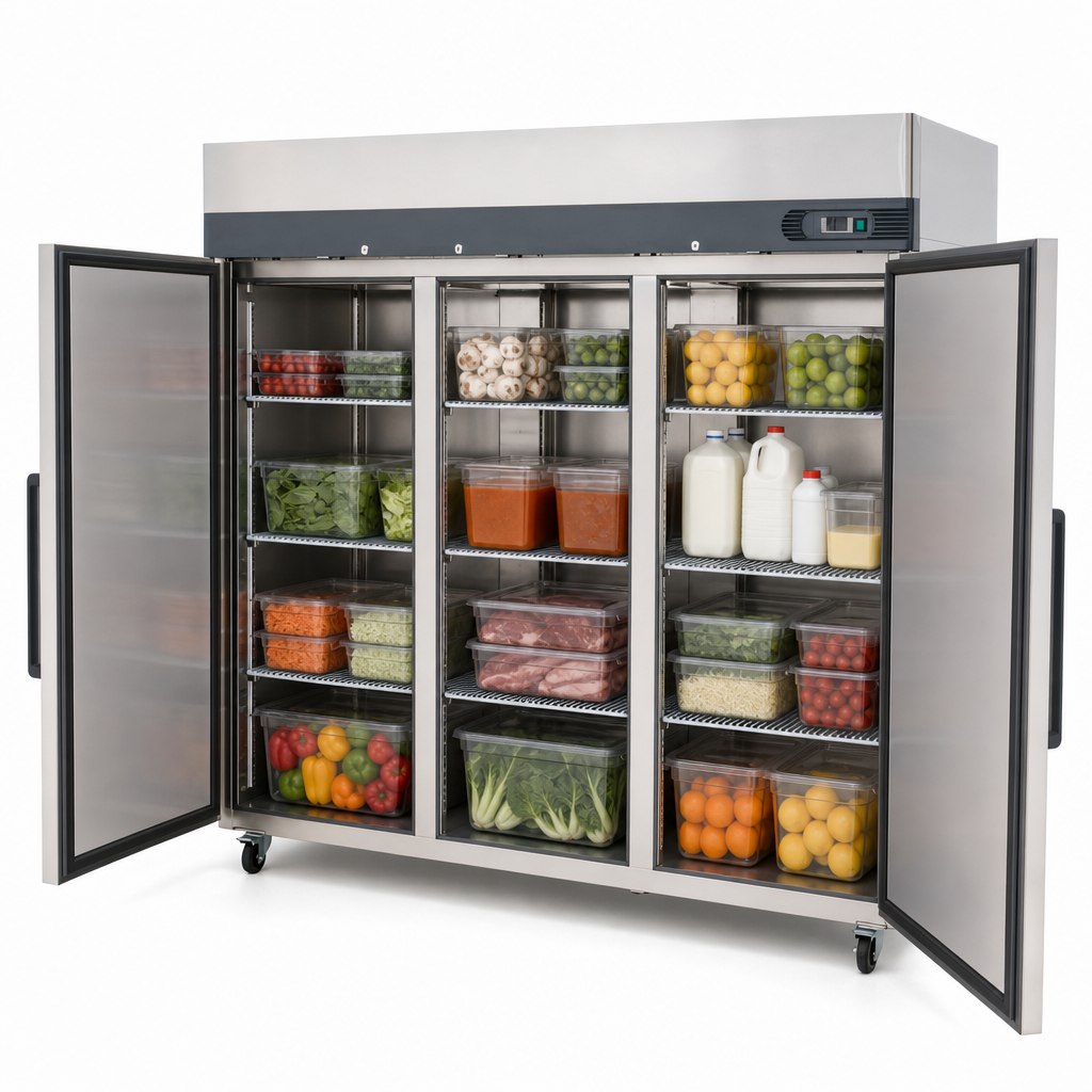 Three-Section Storage