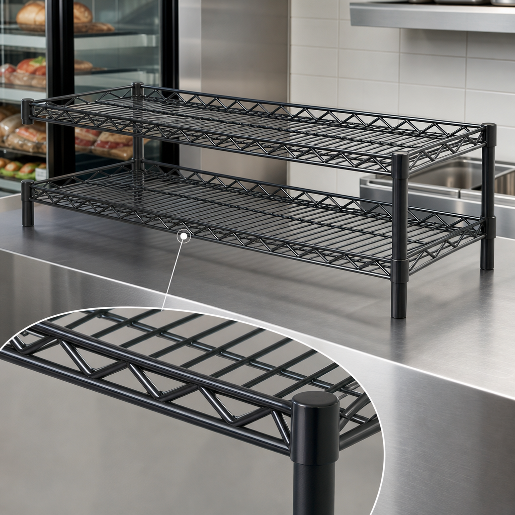 Patented QuadTruss Bottom Shelf