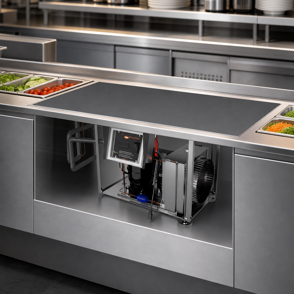 Built-In Flush-Top Design