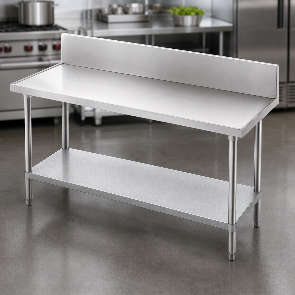 14-Gauge 304 Stainless Steel Top