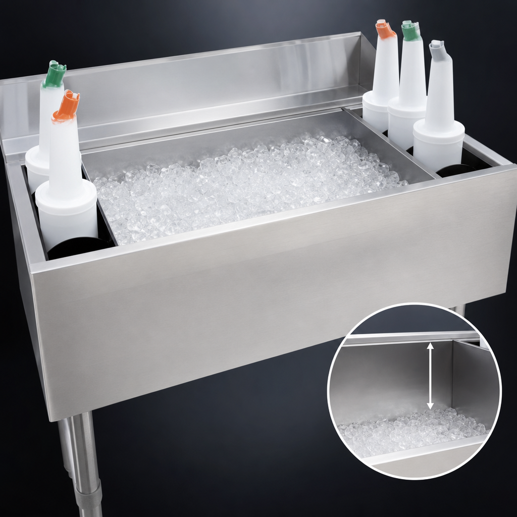 12-Inch Deep Ice Bin
