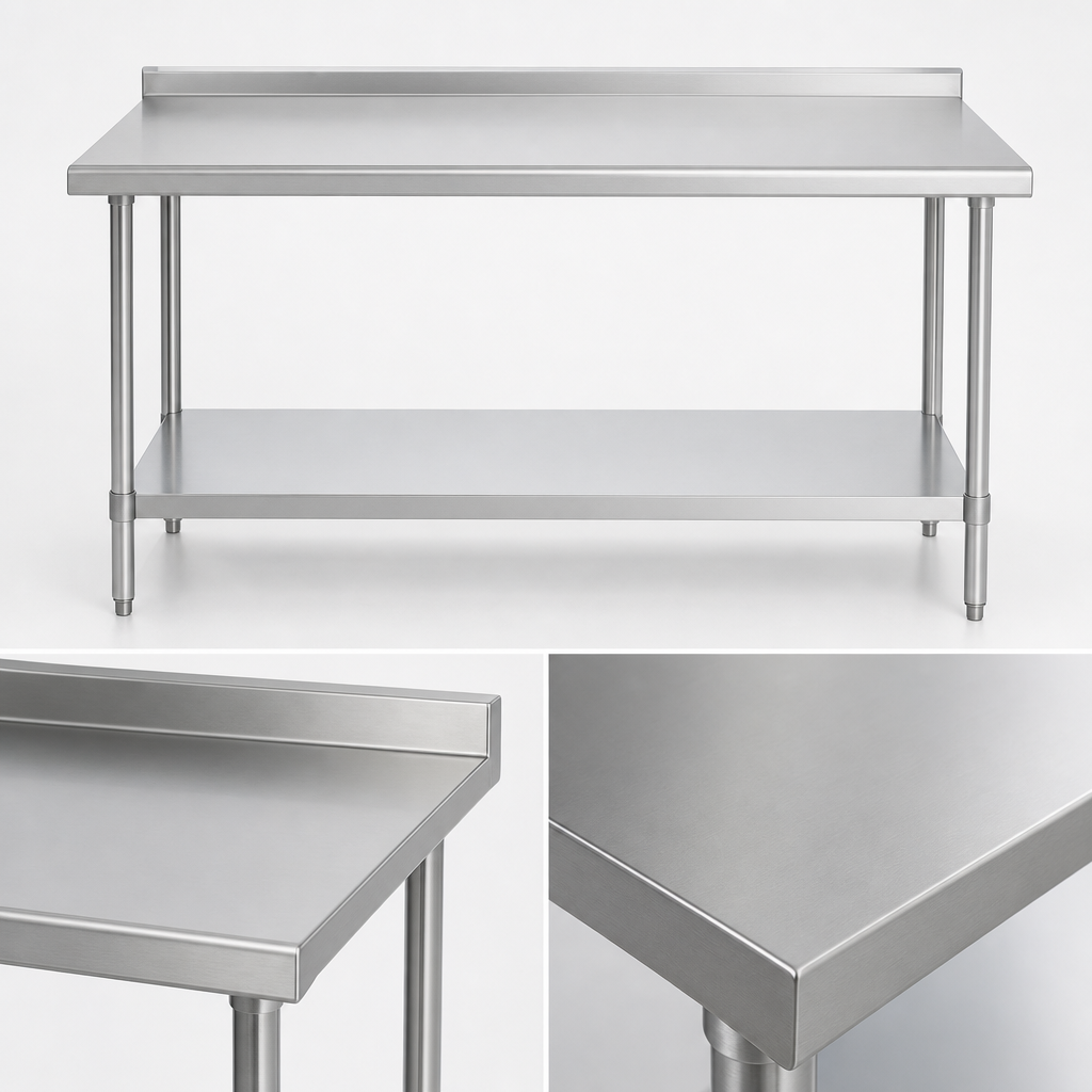 16-Gauge 300 Series Stainless Steel Top