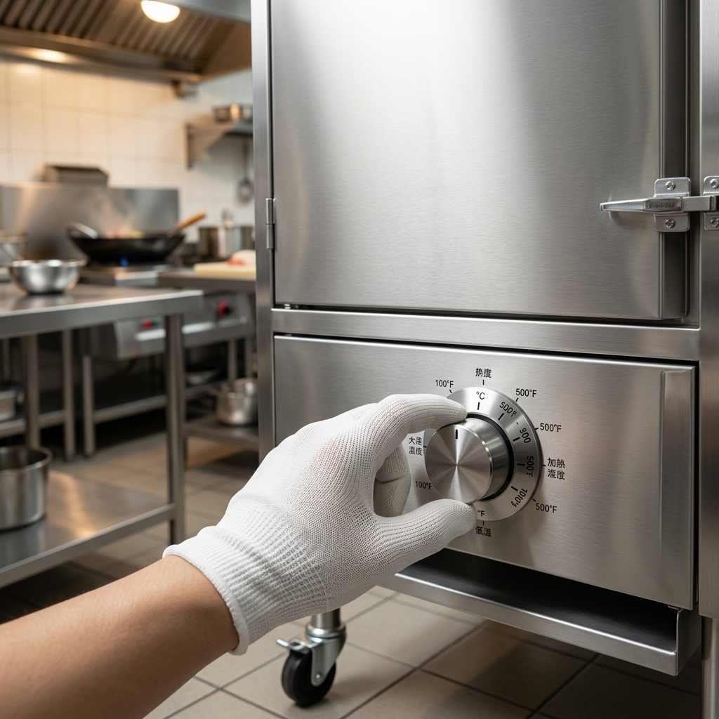 Achieve perfect BBQ results every time with the Titan oven's precise thermostatic controls.