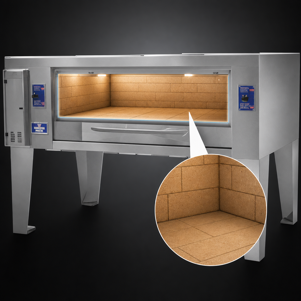 Brick-Lined Baking Chamber