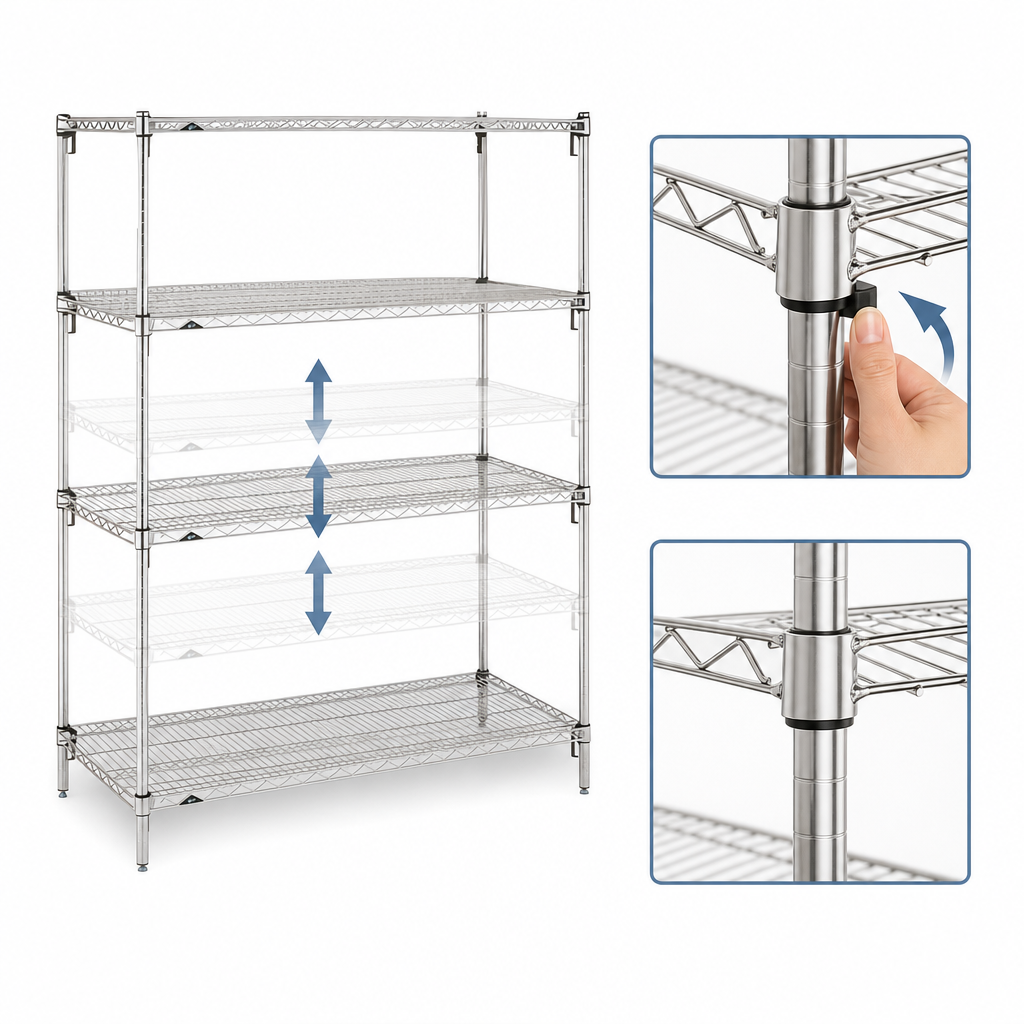 Super Adjustable Shelf Design