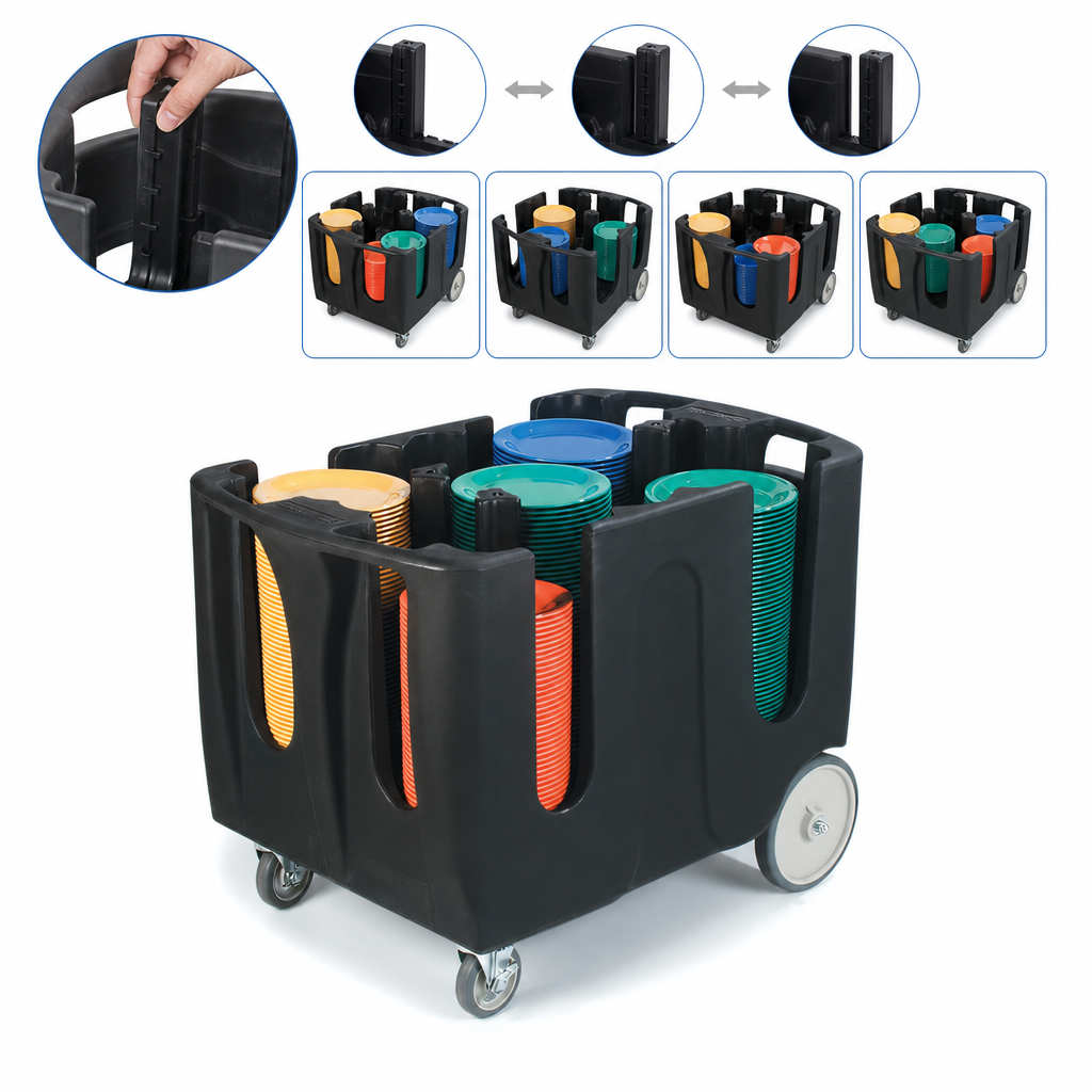 Four Adjustable Dividers