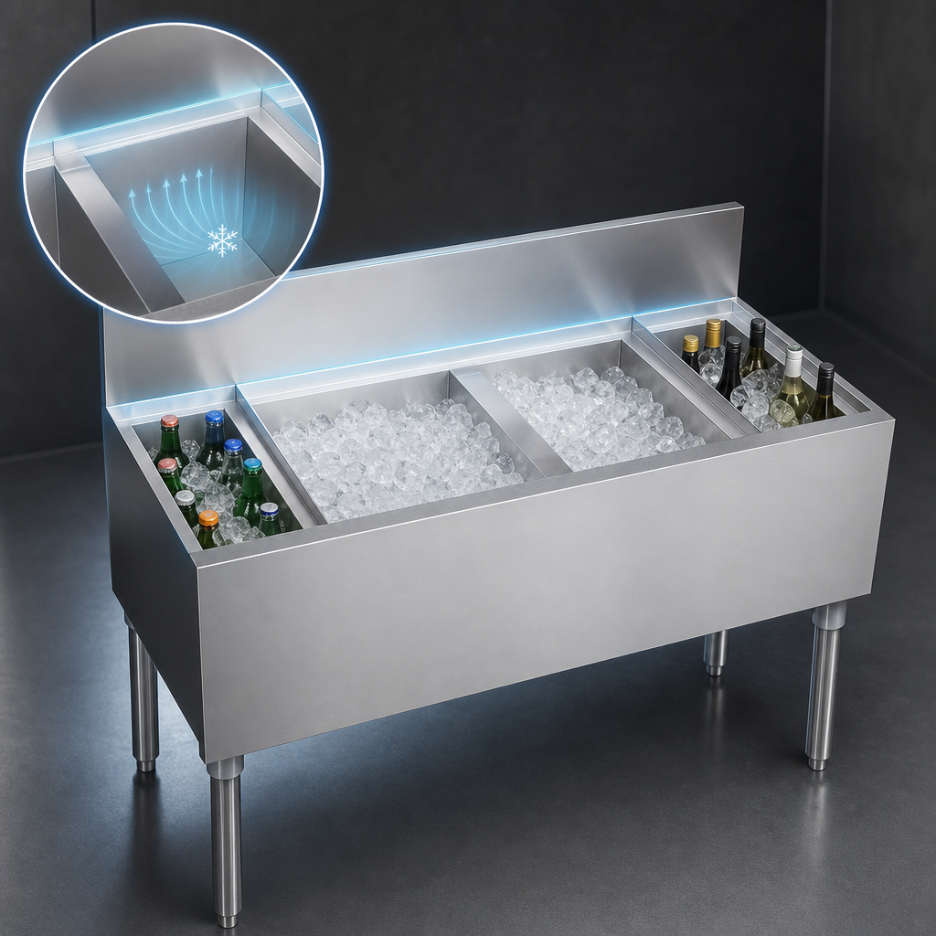 Built-In 10-Circuit Cold Plate