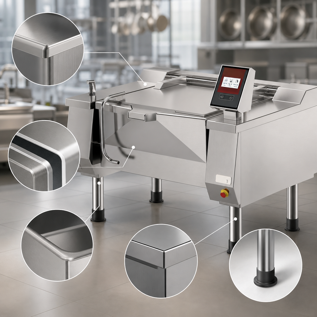 Durable Stainless Steel Construction