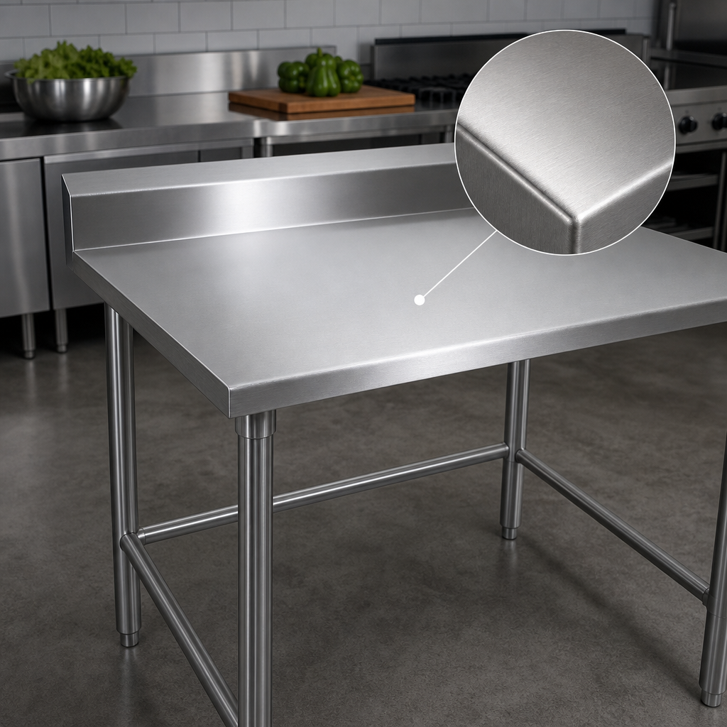 14-Gauge 300 Series Stainless Steel Top