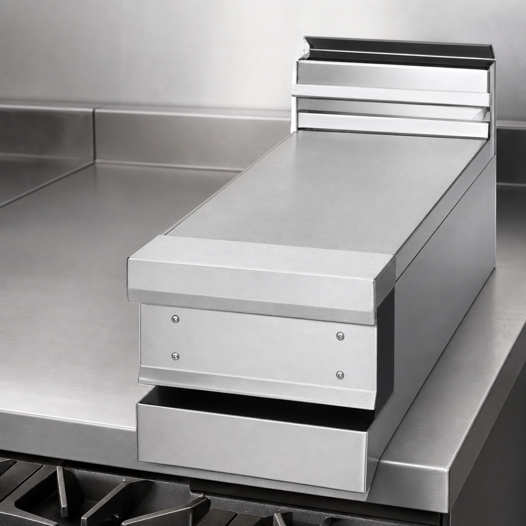 6-Inch Solid Plate Shelf
